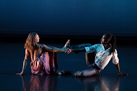Karlie Budge and Brandon Randolph in “Jenn and Spencer.” Photo by Julieta Cervantes.